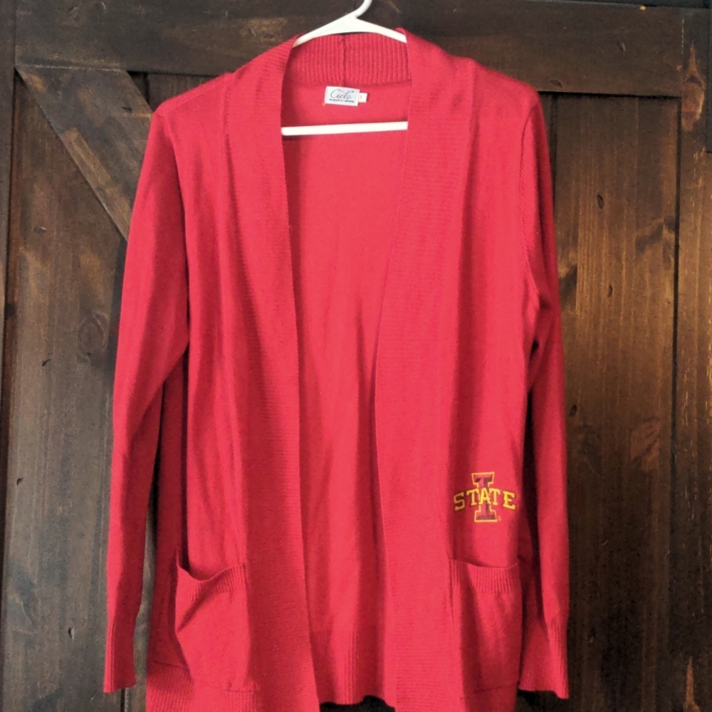 Iowa State cardigan